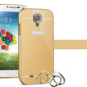 Samsung Galaxy S4 - Zlat elegantni aluminijast zrcalni ovitek