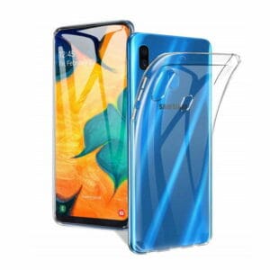 Samsung Galaxy A20e silikonski ovitek - prozoren