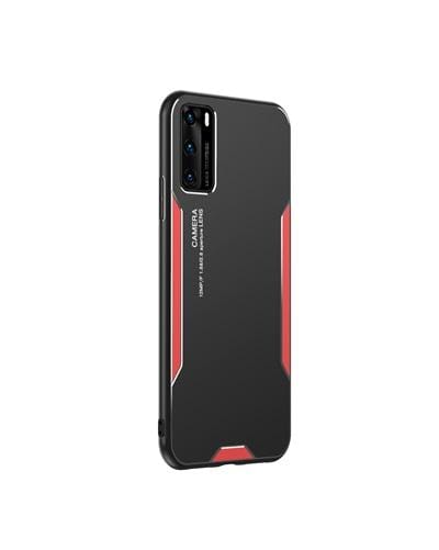 Ovitek za Huawei Mate 40 Pro "Aluminium" rdeč