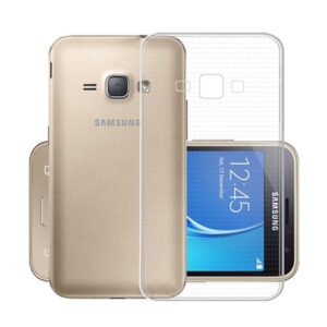 Samsung Galaxy J1 (2016) silikonski ovitek - prozoren