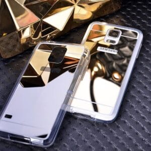 Samsung Galaxy S5 ovitek ZRCALO - srebrn
