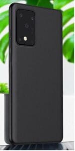 Samsung Galaxy A71 silikonski ovitek - črn soft matt