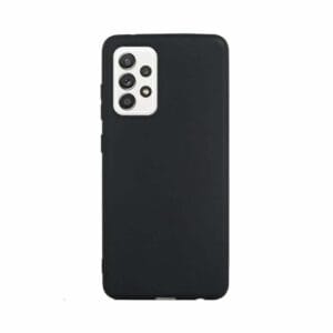 Samsung Galaxy A53 silikonski ovitek - črn soft matt