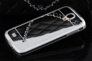 Samsung Galaxy S4 ovitek ZRCALO - srebrn