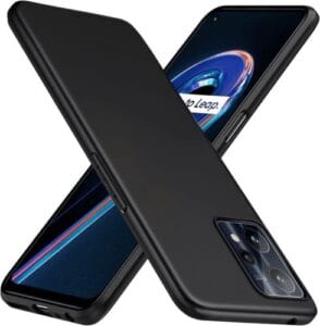 Realme 9 Pro silikonski ovitek - črn