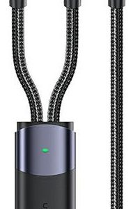 USAMS Cable U71 USB-C/Lighning - USB-C 1,2m 100W PD Fast Charge black SJ550USB01 (US-SJ550)