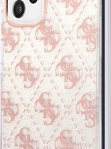 Guess GUHCA53PCU4GLPI Samsung Galaxy A53 5G pink hard case 4G Glitter