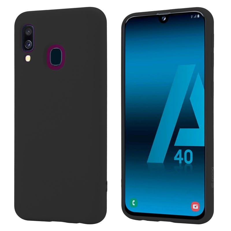 Crong Color Cover Samsung Galaxy A40 (black)