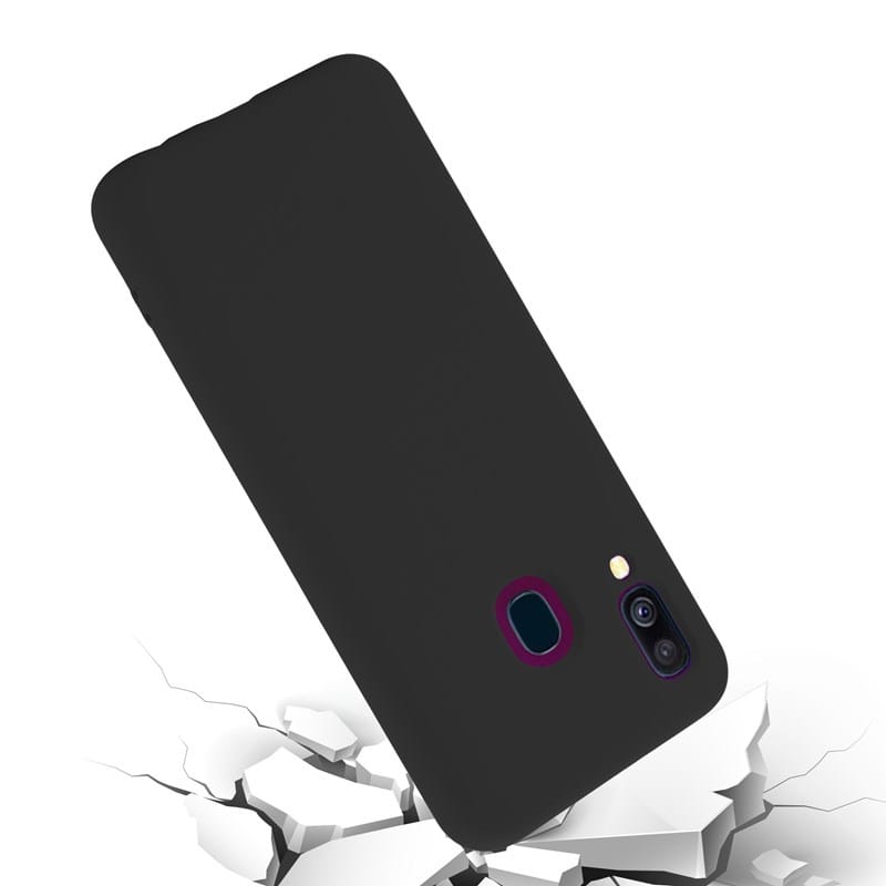 Crong Color Cover Samsung Galaxy A40 (black) - slika 2