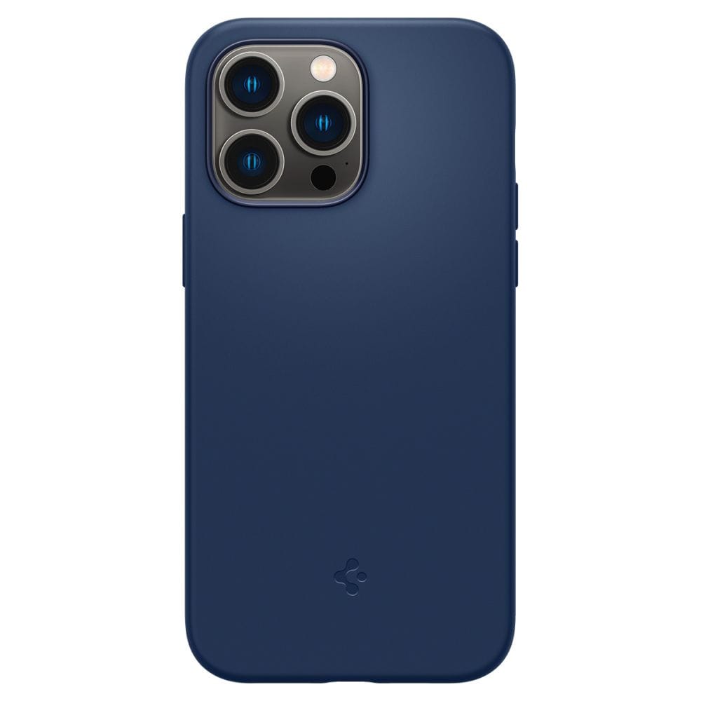 Spigen Silicone Fit Mag MagSafe Apple iPhone 14 Pro Max Navy Blue - slika 2