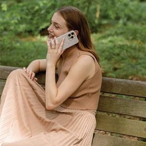 UNIQ Coehl Terrazzo Apple iPhone 14 Pro Max coral pink - slika 3