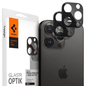 Spigen Optik.tr Camera Protector Apple iPhone 14 Pro/14 Pro Max Black [2 PACK]