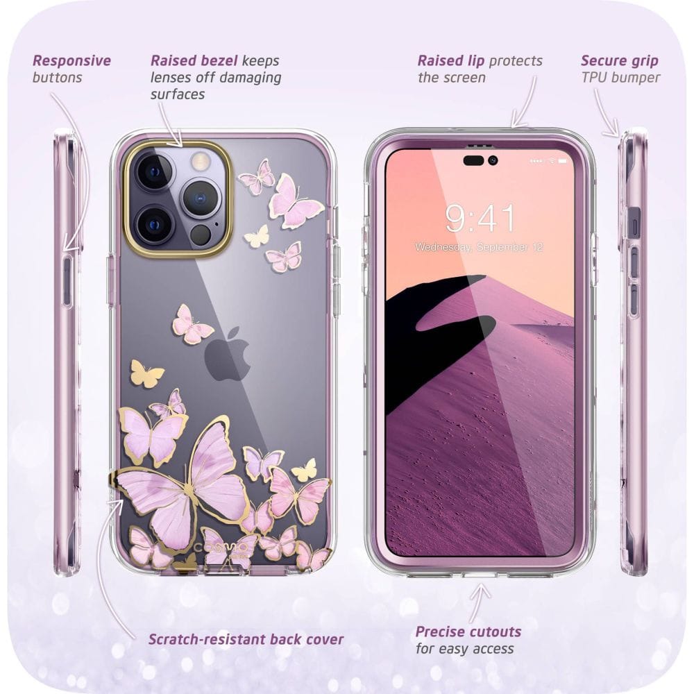 Supcase Cosmo Apple iPhone 14 Pro Max Purple Fly - slika 3