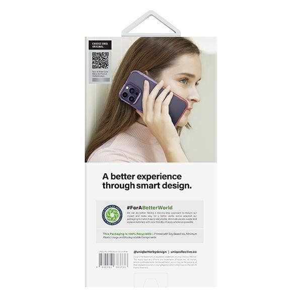 UNIQ Combat Duo Apple iPhone 14 Pro Max lilac lavender-pink - slika 3