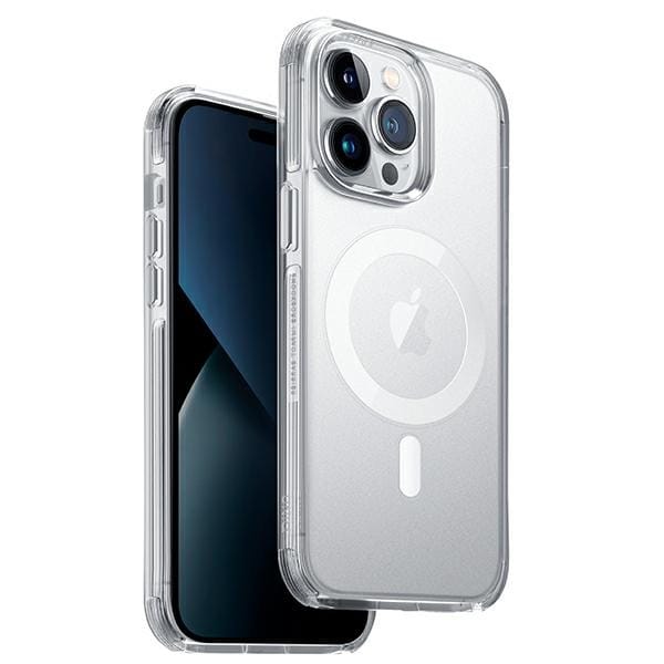 UNIQ Combat Apple iPhone 14 Pro Max MagClick Charging dove satin clear