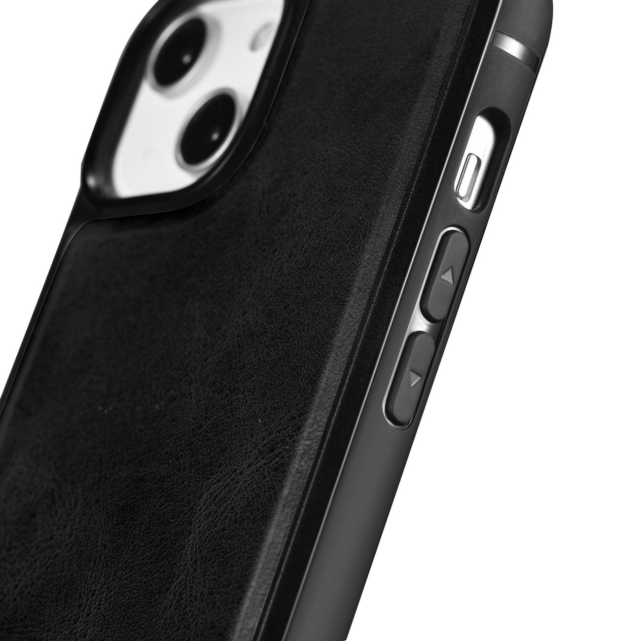 iCarer Leather Oil Wax MagSafe Apple iPhone 14 Pro Max black - slika 2