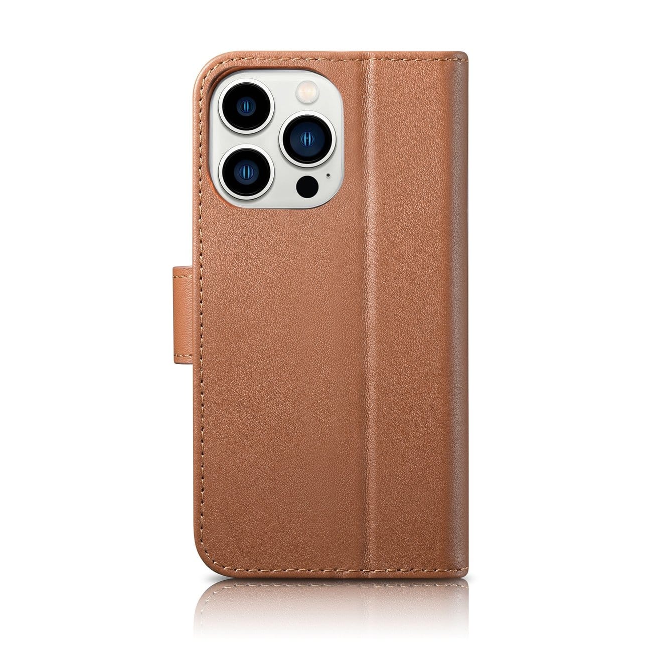iCarer Wallet Anti-RFID 2in1 Apple iPhone 14 Pro Max brown - slika 2