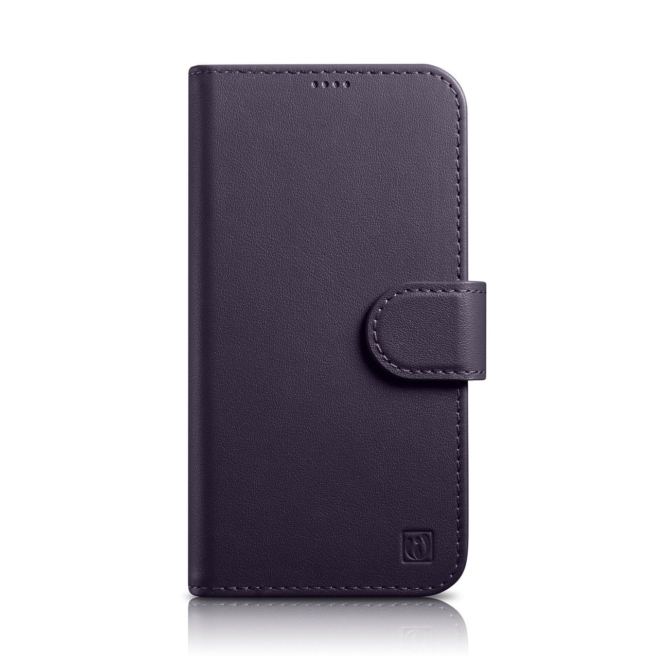 iCarer Wallet Anti-RFID 2in1 Apple iPhone 14 Pro Max dark purple