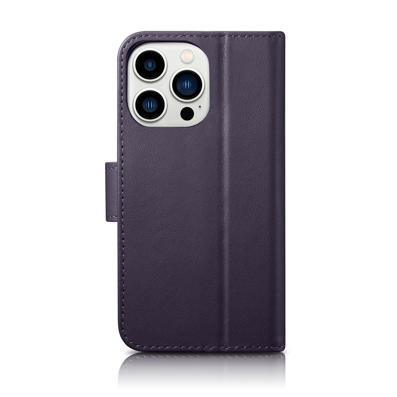 iCarer Wallet Anti-RFID 2in1 Apple iPhone 14 Pro Max dark purple - slika 2