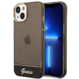 Guess GUHCP14MHGCOK Apple iPhone 14 Plus black hardcase Translucent