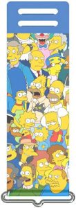 Samsung Galaxy Z Flip 3 GP-TOF711HO3YW to Silicone Cover with strap Simpsons blue